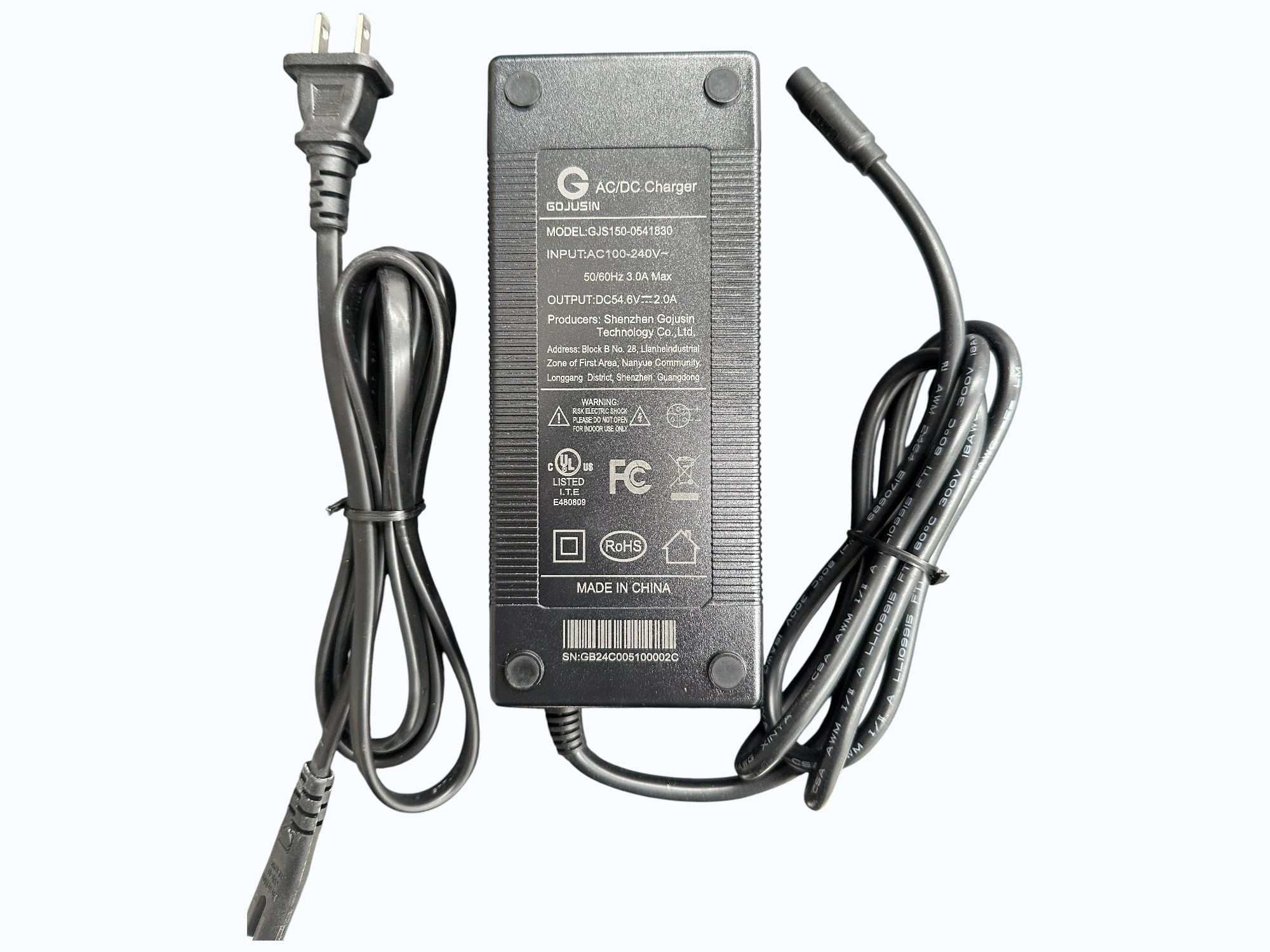 CARGADOR PARA BICICLETA ELECTRICA VSETT EAGLE